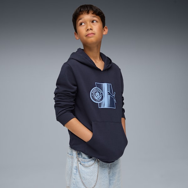 Manchester City FtblCulture Hoodie Youth, Deep Navy, extralarge-GBR