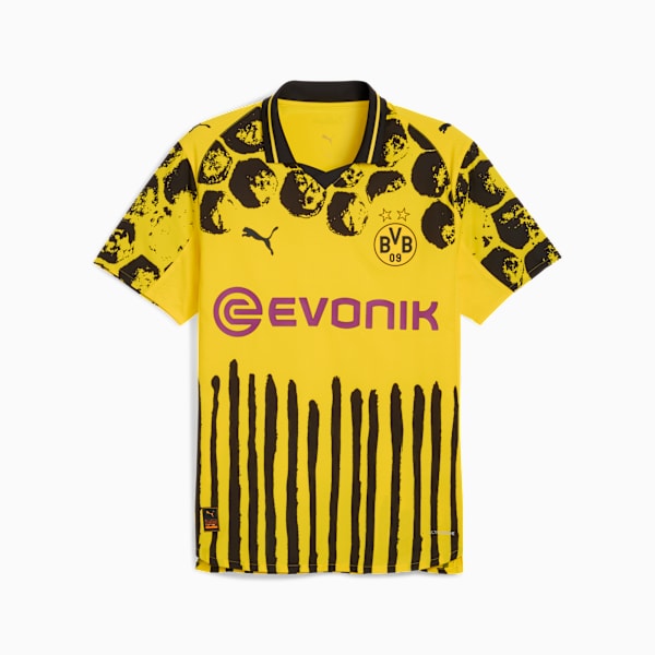 KIDSUPER x BORUSSIA DORTMUND Authentic Jersey Men, Faster Yellow-PUMA Black, extralarge-GBR