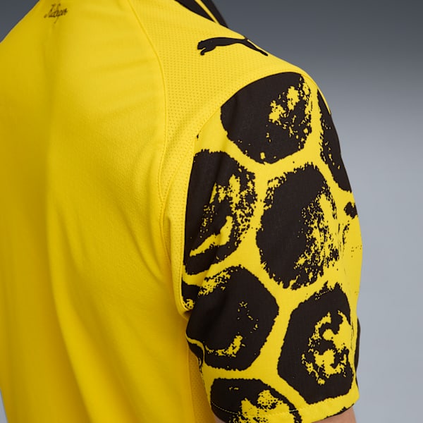 KIDSUPER x BORUSSIA DORTMUND Authentic Jersey Men, Faster Yellow-PUMA Black, extralarge