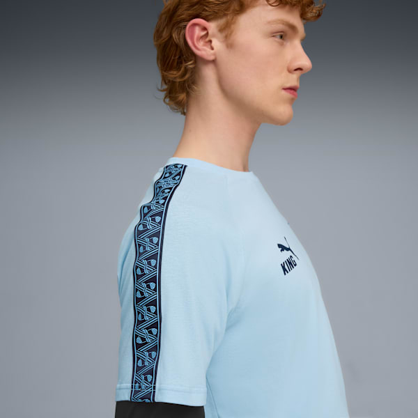 Manchester City KING Tee Men, Silver Sky-Deep Navy, extralarge