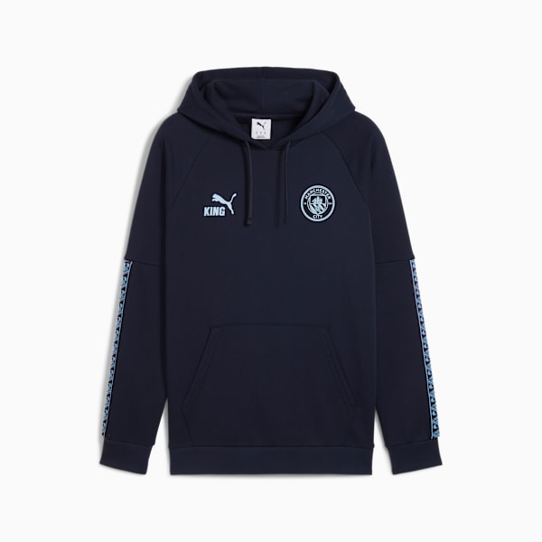 Manchester City KING Hoodie Men, Deep Navy-Team Light Blue, extralarge