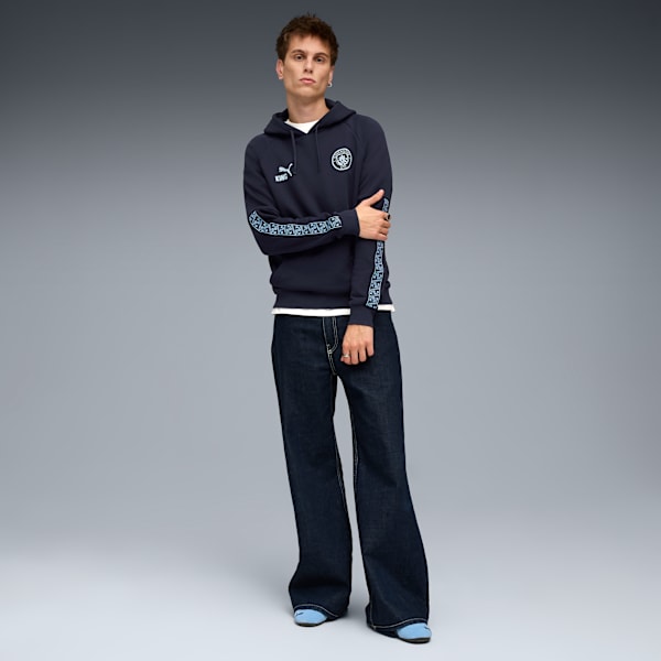 Manchester City KING Hoodie Men, Deep Navy-Team Light Blue, extralarge