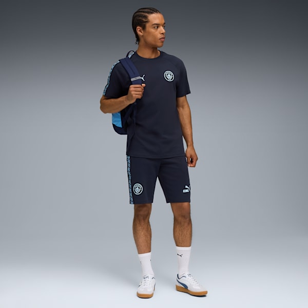 Manchester City KING Sweat Shorts Men, Deep Navy-Team Light Blue, extralarge