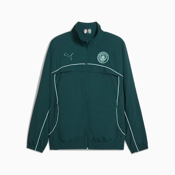 Manchester City FtblStatement Cellerator Jacket Men, Green Terrain, extralarge