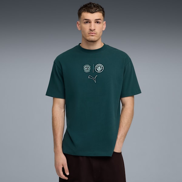 Manchester City FtblStatement Cellerator Tee Unisex, Green Terrain, extralarge