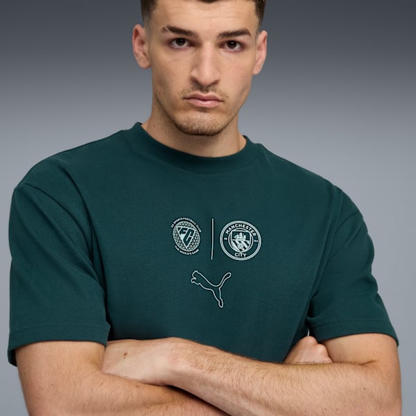 Manchester City FtblStatement Cellerator Tee Unisex, Green Terrain, extralarge