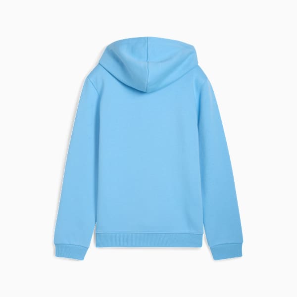 Manchester City FtblEssentials Hoodie Big Kids, Team Light Blue-PUMA White, extralarge
