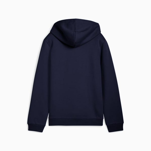 Manchester City FtblEssentials Hoodie Big Kids, PUMA Navy-Team Light Blue, extralarge