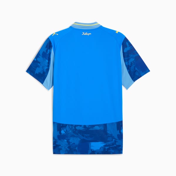 KIDSUPER x FC RED BULL SALZBURG Jersey Men, Ultra Blue-Lemon Meringue, extralarge