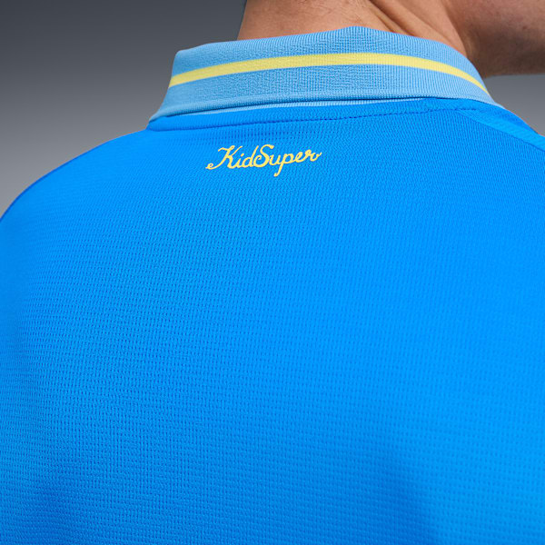 Jersey para hombre KIDSUPER x FC RED BULL SALZBURG, Ultra Blue-Lemon Meringue, extralarge
