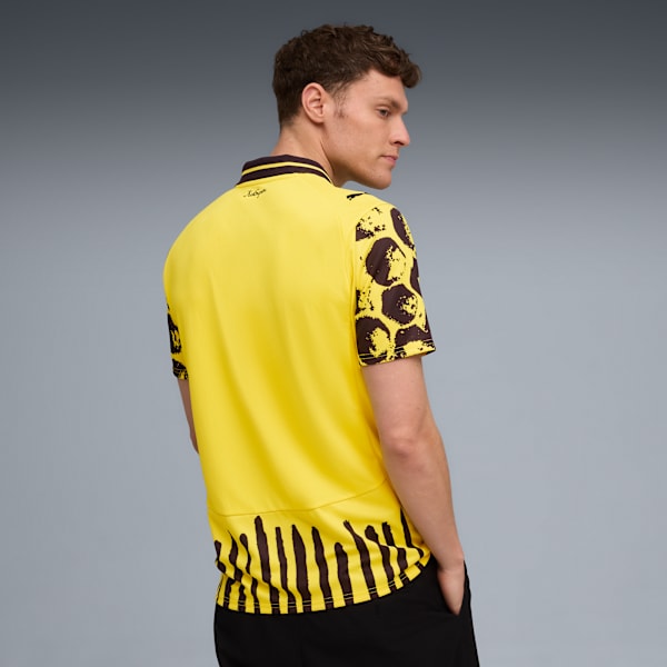 Jersey KIDSUPER x BORUSSIA DORTMUND para hombre, Faster Yellow-PUMA Black, extralarge