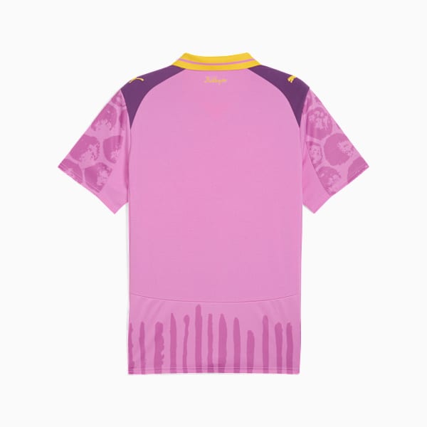 PUMA x KIDSUPER Borussia Dortmund Replica Men's Soccer Jersey, Mauve Pop-Faster Yellow, extralarge