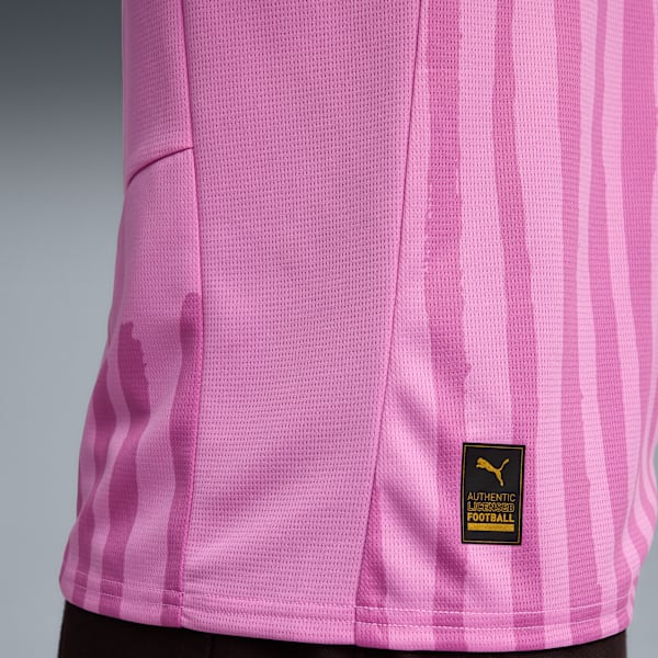 PUMA x KIDSUPER Borussia Dortmund Replica Men's Soccer Jersey, Mauve Pop-Faster Yellow, extralarge