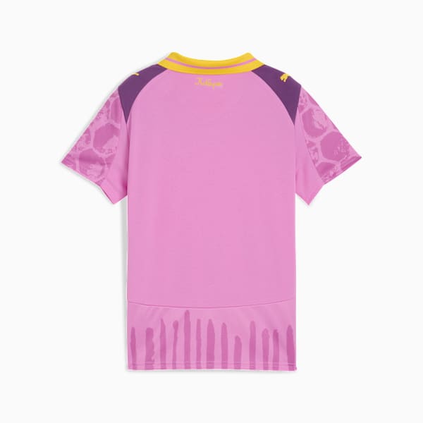 Jersey KIDSUPER x BORUSSIA DORTMUND para adolescentes, Mauve Pop-Faster Yellow, extralarge