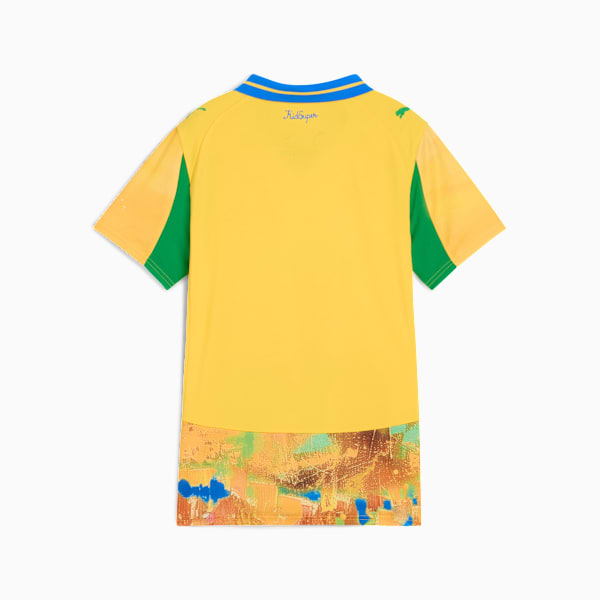 KIDSUPER x MAMELODI SUNDOWNS Jersey Women, Pelé Yellow-Fast Green, extralarge