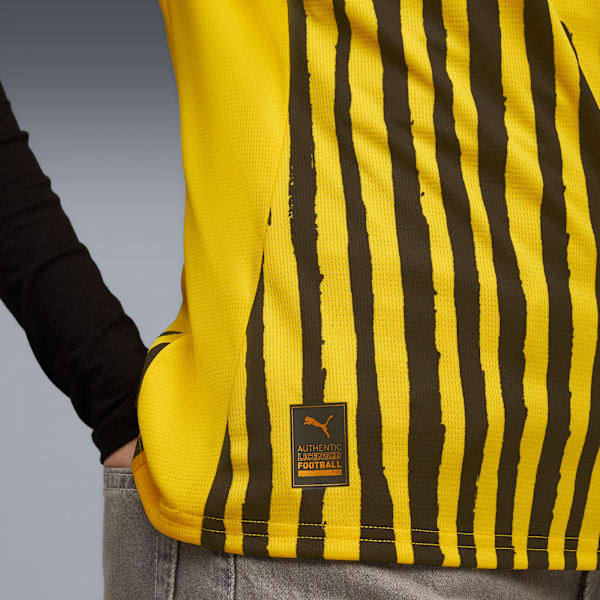 Jersey para mujer KIDSUPER x BORUSSIA DORTMUND, Faster Yellow-PUMA Black, extralarge