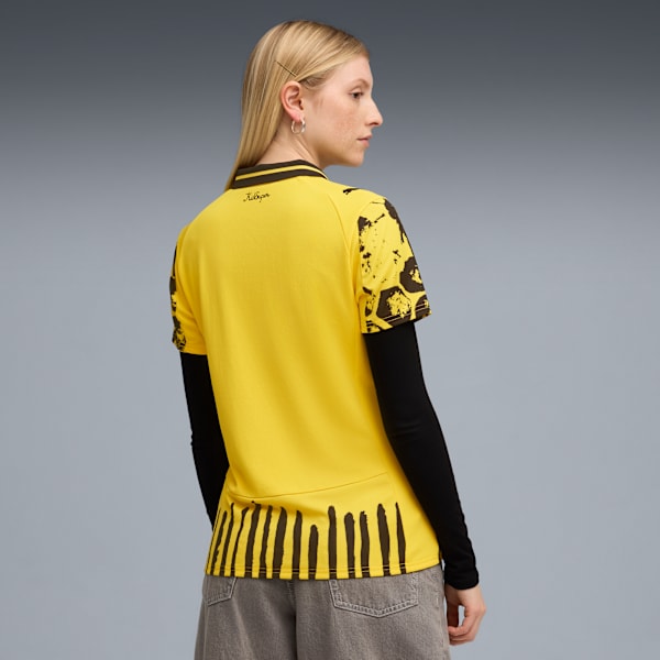 KIDSUPER x BORUSSIA DORTMUND Jersey Women, Faster Yellow-PUMA Black, extralarge