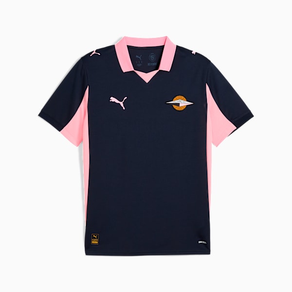 Palermo FC 25/26 Away Replica Men's Soccer Jersey, Deep Navy-Team Light Pink, extralarge