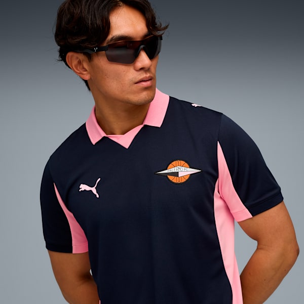 Palermo FC 25/26 Away Replica Men's Soccer Jersey, Deep Navy-Team Light Pink, extralarge