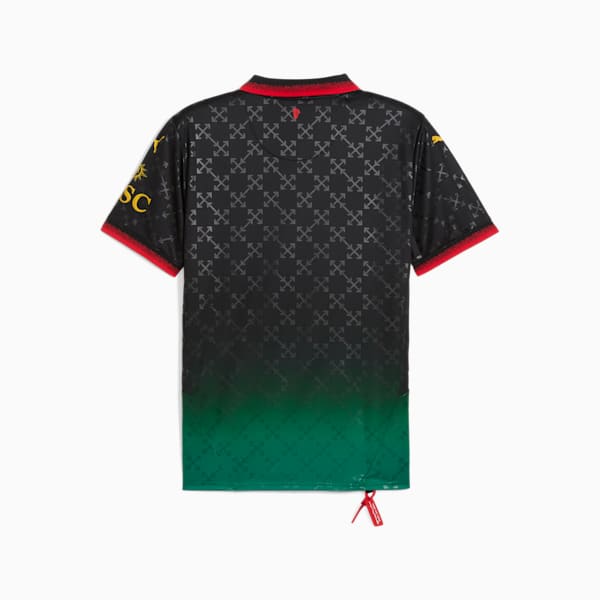 AC MILAN x OFF-WHITE™ Replica Men's Soccer Jersey, PUMA Black-Power Green, extralarge