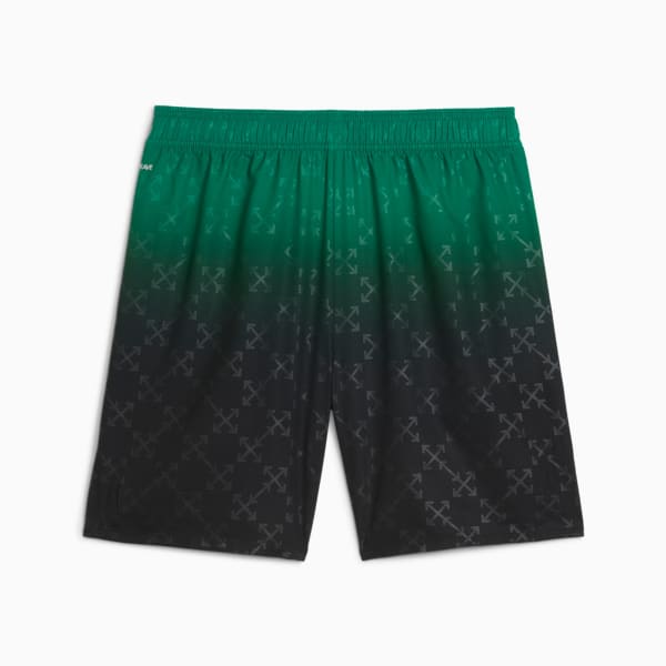 AC MILAN x OFF-WHITE™ Authentic Men's Shorts, PUMA Black-Power Green, extralarge-IND