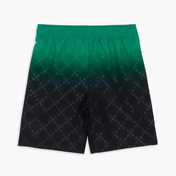 メンズ ACミラン x Off-White オーセンティック ショーツ, PUMA Black-Power Green, extralarge-JPN
