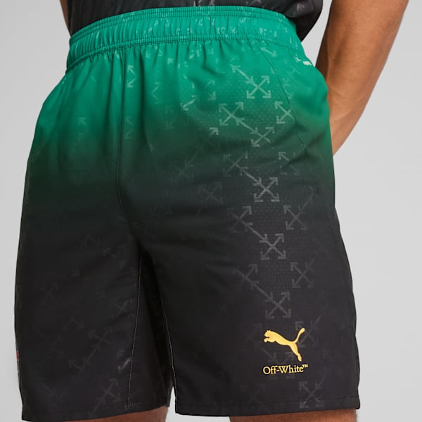 AC MILAN x OFF-WHITE™ Authentic Men's Shorts, PUMA Black-Power Green, extralarge-IND