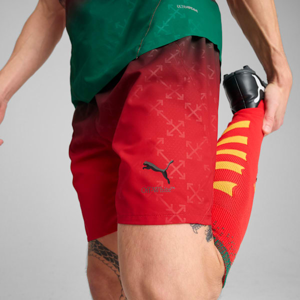 AC MILAN x OFF-WHITE™ Authentic Men's Shorts, For All Time Red-PUMA Black, extralarge-IND