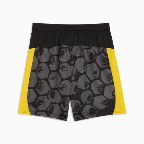 KIDSUPER x BORUSSIA DORTMUND Shorts Men, PUMA Black-Faster Yellow, extralarge
