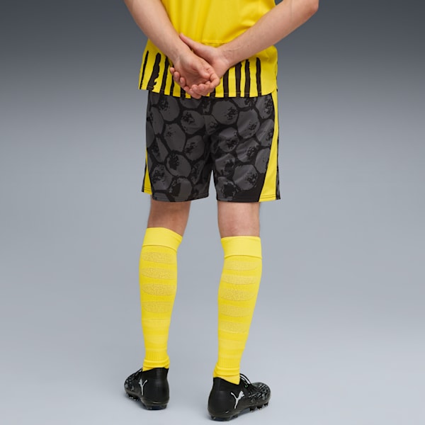 KIDSUPER x BORUSSIA DORTMUND Shorts Men, PUMA Black-Faster Yellow, extralarge