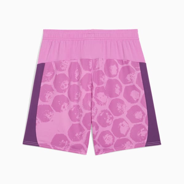 KIDSUPER x BORUSSIA DORTMUND Shorts Men, Mauve Pop-Faster Yellow, extralarge