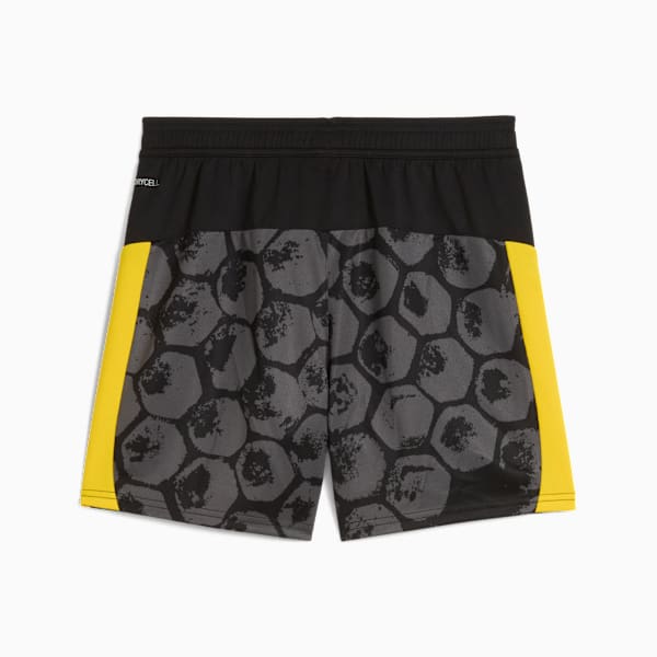 KIDSUPER x BORUSSIA DORTMUND Shorts Youth, PUMA Black-Faster Yellow, extralarge-GBR
