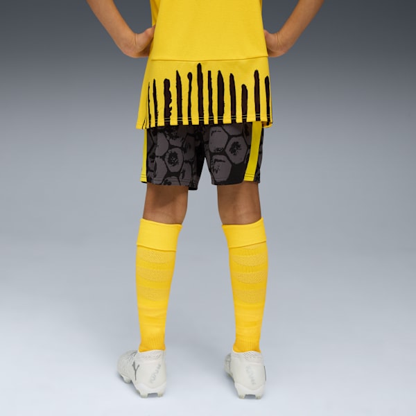 KIDSUPER x BORUSSIA DORTMUND Shorts Youth, PUMA Black-Faster Yellow, extralarge-GBR