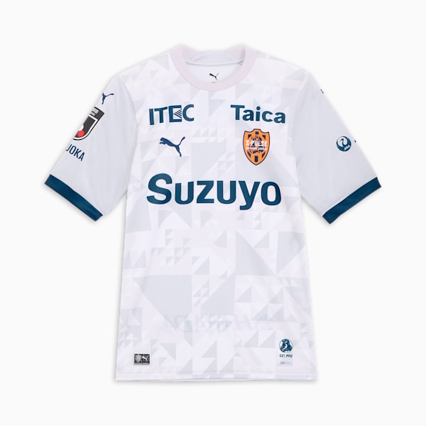 メンズ 清水エスパルス 2025 半袖 ユニフォーム, Puma Silver-(S Silver) AOP, extralarge-JPN