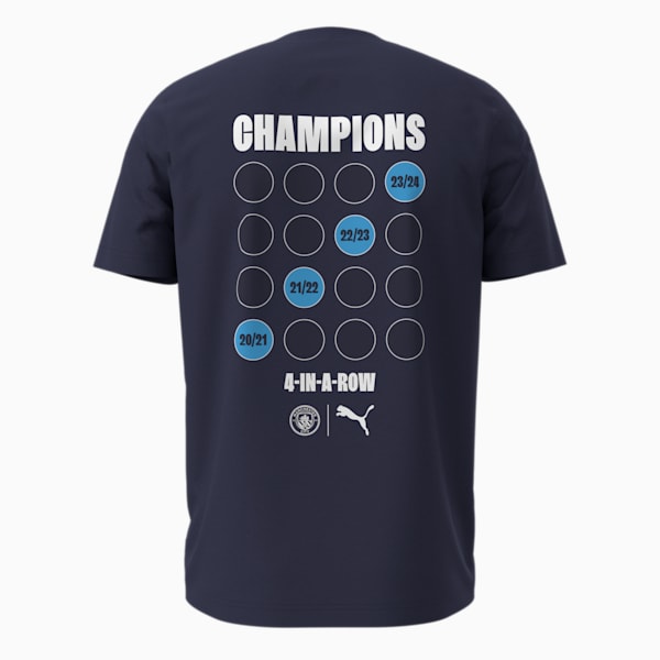 メンズ マンチェスター シティFC PL ウィナーズ 半袖 Tシャツ, PUMA Navy, extralarge-JPN