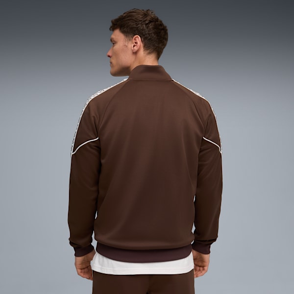 FC St. Pauli KING Anthem Jacket Men, Espresso Brown-PUMA White, extralarge-GBR