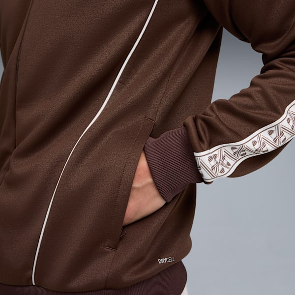 FC St. Pauli KING Anthem Jacket Men, Espresso Brown-PUMA White, extralarge-GBR