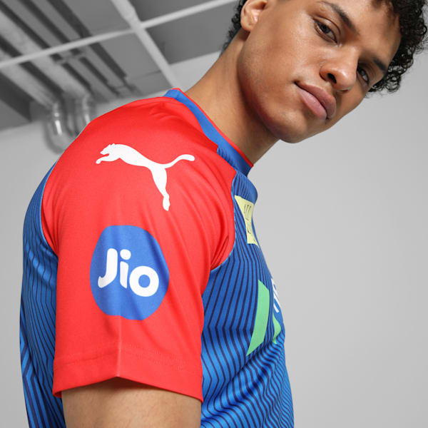 PUMA x DC 2025 Men's Replica Jersey, Strong Blue-For All Time Red, extralarge-IND
