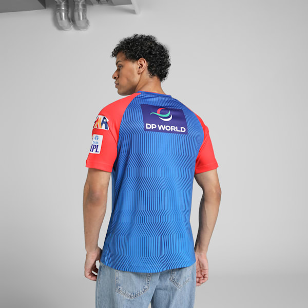 PUMA x DC 2025 Men's Replica Jersey, Strong Blue-For All Time Red, extralarge-IND