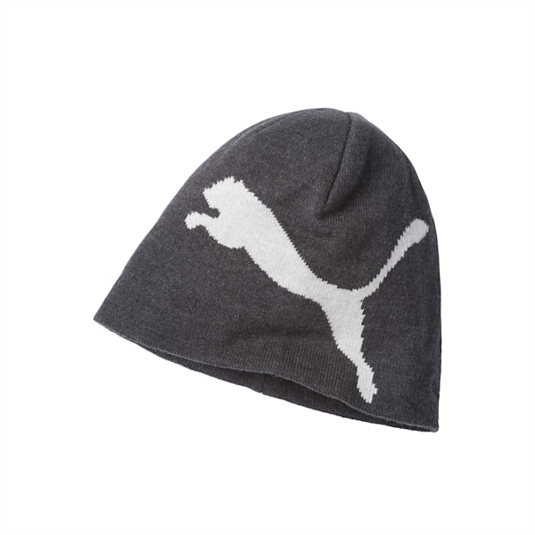 Big Cat Beanie, dark gray heather, extralarge-IND