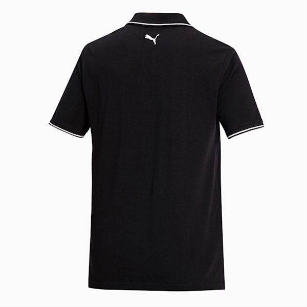Essential Tipping Men's Polo T-shirt, black-white, extralarge-IND