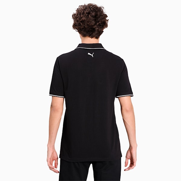 Essential Tipping Men's Polo T-shirt, black-white, extralarge-IND
