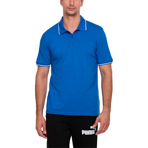 Essential Tipping Men's Polo T-shirt, Royal Blue, extralarge-IND