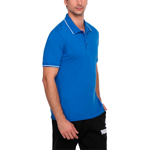 Essential Tipping Men's Polo T-shirt, Royal Blue, extralarge-IND