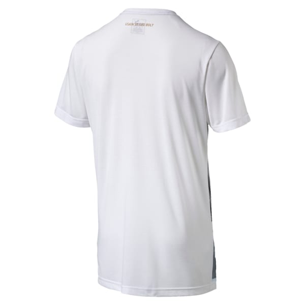 Usain Bolt T-Shirt, white, extralarge-IND