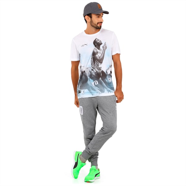 Usain Bolt T-Shirt, white, extralarge-IND