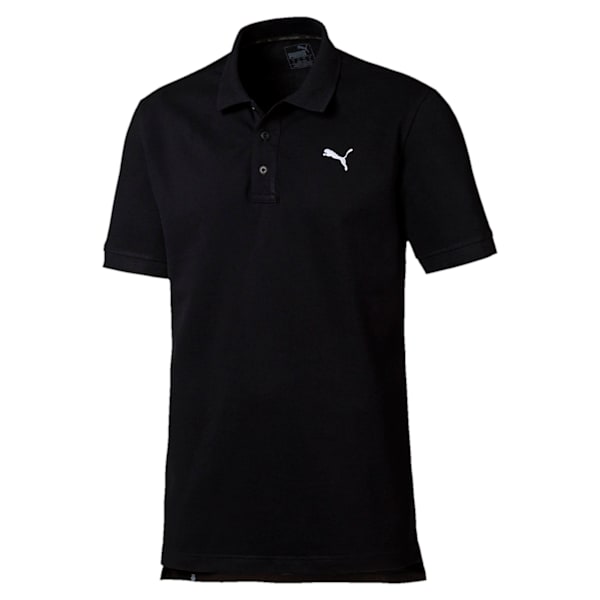 Men's Piqué Polo, Cotton Black, extralarge