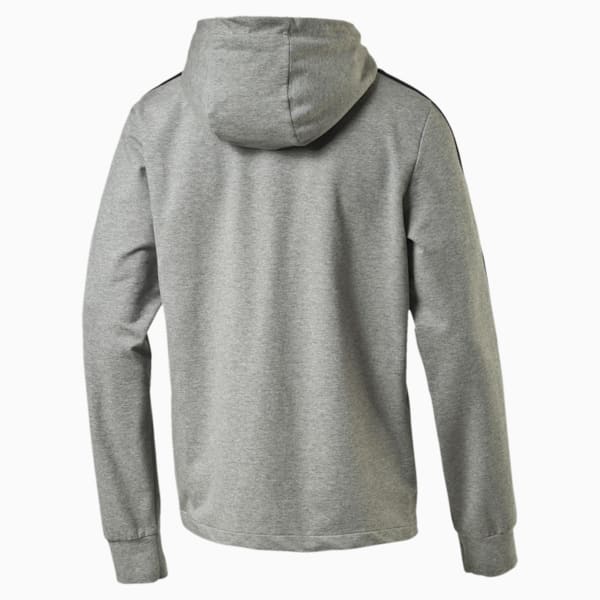 StretchLite Zip-Up Hoodie, Medium Gray Heather, extralarge