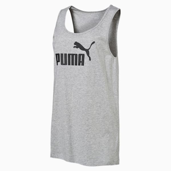 Style No.1 Logo Women's Tank Top, Light Gray Heather, extralarge-IND