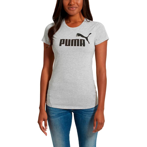 Womens grey puma t shirt clearance